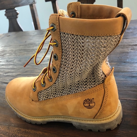 Timberland boots woven / knit / crochet - Picture 7 of 8